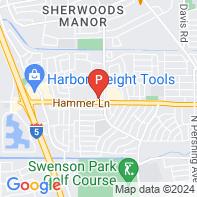 View Map of 2545 W Hammer Lane,Stockton,CA,95209